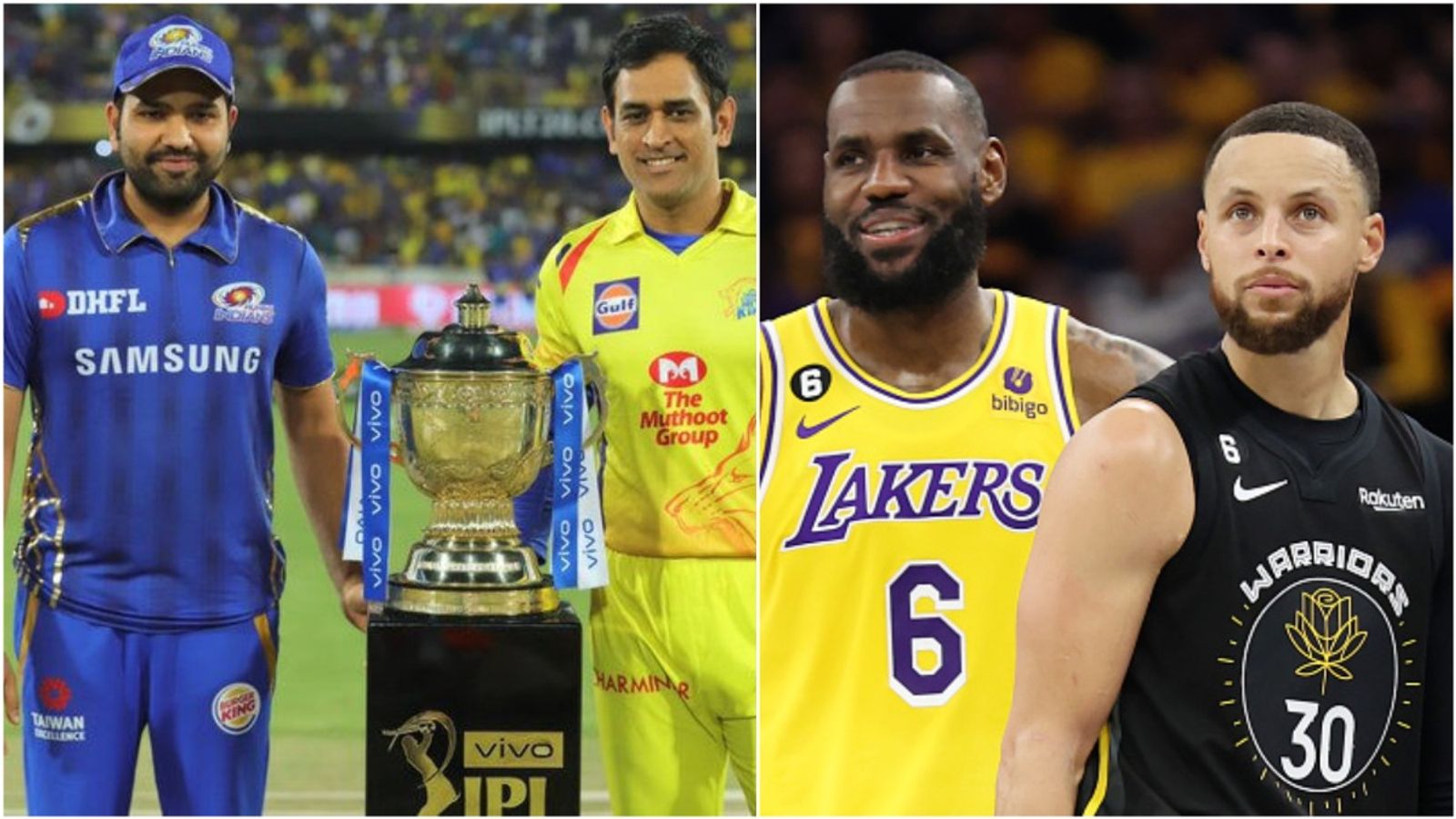 IPL Chairman envisions beating NBA and Premier League to emerge as World’s Biggest Sporting League says, 'has to be leader for all other leagues to follow' Rohit Sharma, MS Dhoni, Stephen Curry and LeBron James in the frame