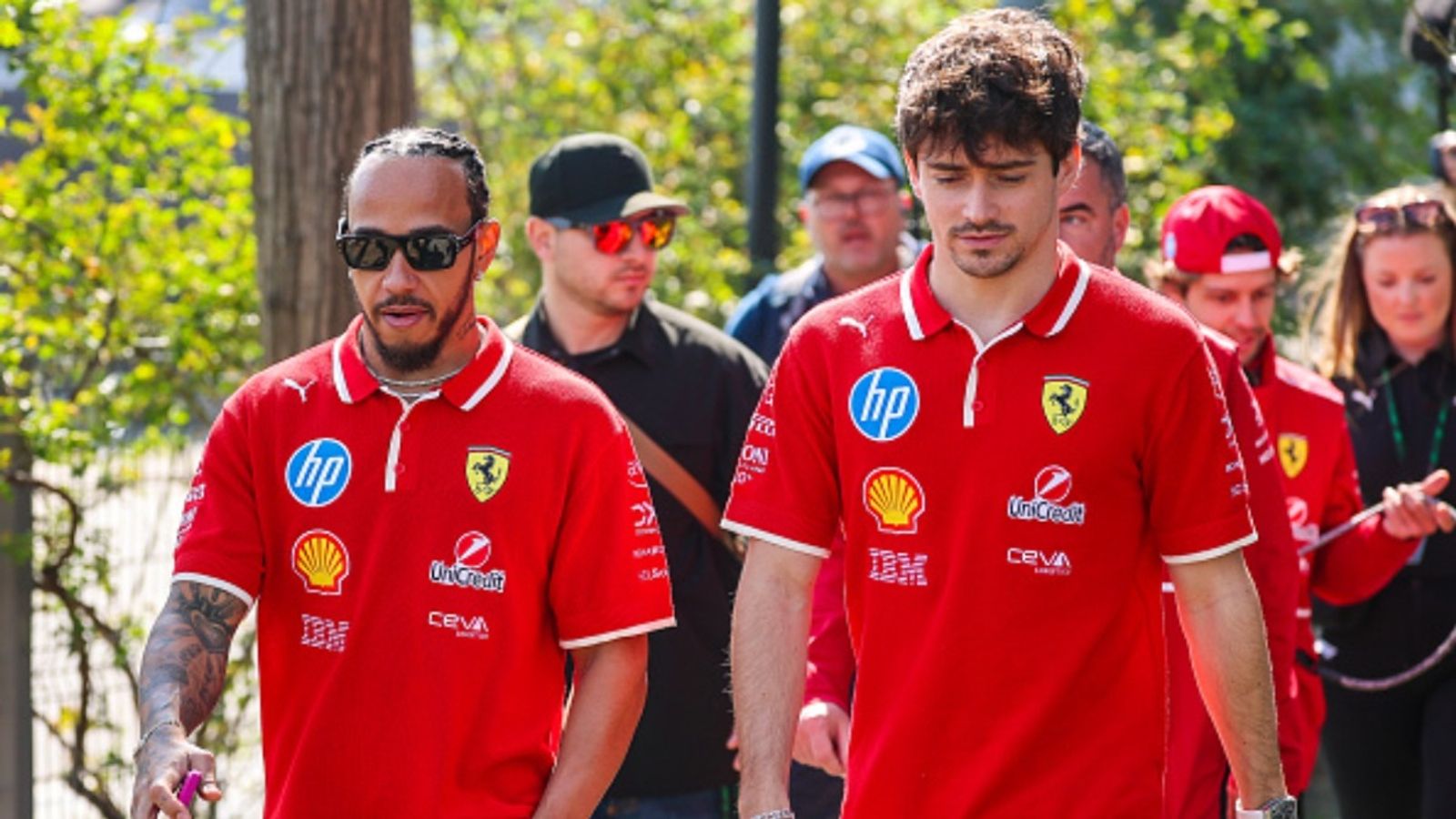 Lewis Hamilton and Charles Leclerc disqualified from Chinese GP as Ferrari's struggles deepen Lewis Hamilton and Charles Leclerc in the frame (via Getty)