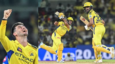 IPL 2025: Ruturaj Gaikwad-Rachin Ravindra's robust fifties coupled with Noor Ahmad's 4-fer help CSK pack off MI by 4 wickets in campaign opener CSK's Noor Ahmad (L), Rachin Ravindra (C) and Ruturaj Gaikwad in frame