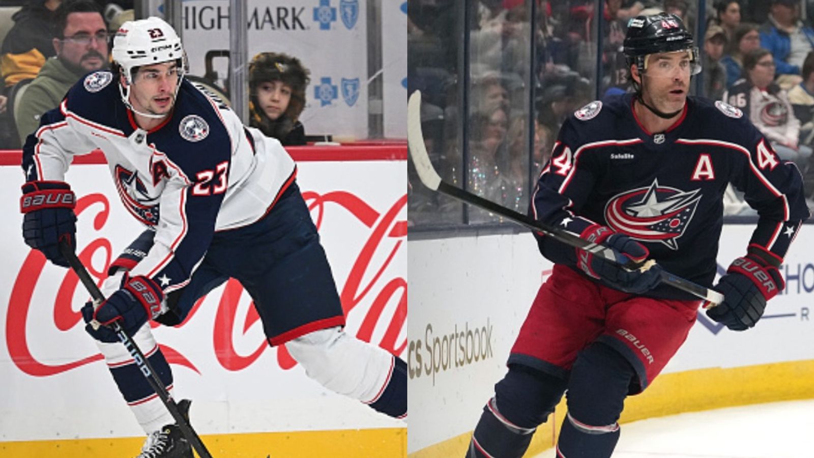 Columbus Blue Jackets Injury Report: Head coach provides major update on Sean Monahan & Erik Gudbranson's return, says 'Both are ready to...' Sean Monahan and Erik Gudbranson in the frame