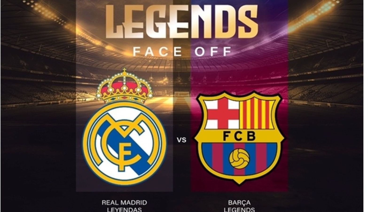Real Madrid Legends & Barca Legends coming to India - The Sports Front & HiVoco Studios Partner to Launch the "Legends FaceOff Game" Real Madrid Leyendas&Barca Legends