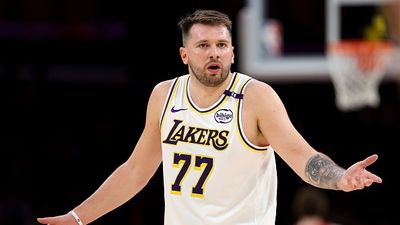 Luka Doncic Injury Report: Will the Lakers' Star Guard Play Tonight Against the Orlando Magic? Luka Doncic in the frame.