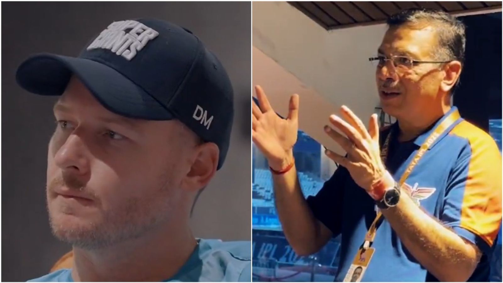 'Disappointing result, but...': LSG owner Sanjiv Goenka attempts to motivate players in dressing room after talking to Justin Langer, Rishabh Pant David Miller listens as LSG owner Sanjiv Goenka addresses the players in the dressing room.