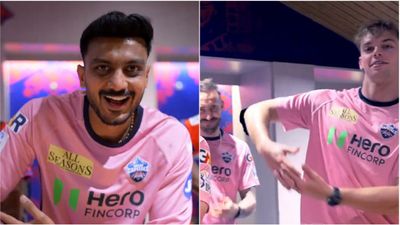 'Aa le chak main aa gaya': Axar Patel-led Delhi Capitals record special 'cradle the baby' video message to KL Rahul and Athiya Shetty after 1-wicket win over LSG Axar Patel, Faf du Plessis, Tristan Stubbs