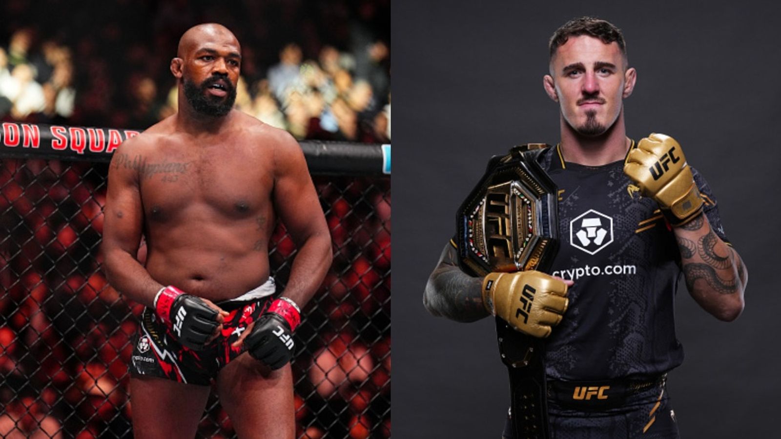 Tom Aspinall drops bombshell revelation about Jon Jones superfight - is the dream dead? Jon Jones and Tom Aspinall in the frame (via Getty)