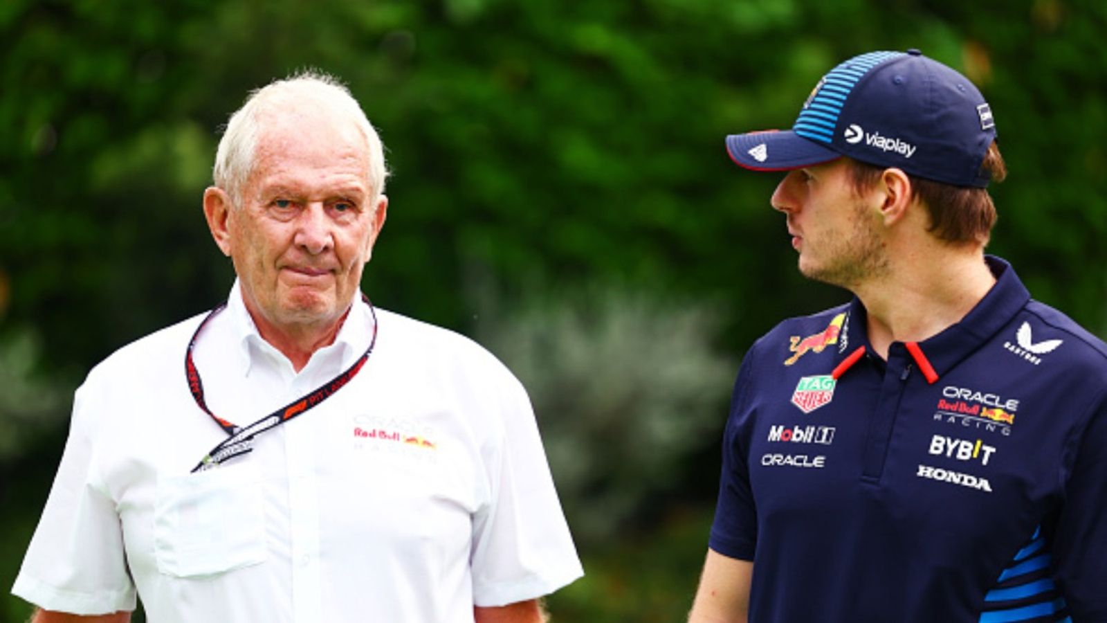 'If we cannot deliver that, it will be difficult': Helmut Marko drops bombshell statement on Red Bull failing to retain Max Verstappen under this condition and Clause in F1 Champion's contract Helmut Marko and Max Verstappen in the frame