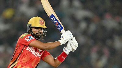'Thankfully he performed...He is a funny character': Shreyas Iyer talks about on one of PBKS hero after 11-run win over Gujarat Titans Punjab Kings' captain Shreyas Iyer in frame