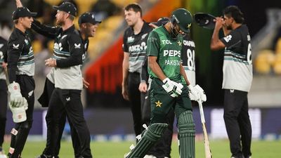 Pakistan's Hasan Nawaz becomes first player to create this embarrassing record in T20I history Pakistan's Hassan Nawaz walks off the ground after being dismissed for duck
