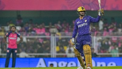 Quinton de Kock's 97 not out, spinners help KKR beat RR and pick first win of IPL 2025 Kolkata Knight Riders' Quinton de Kock in frame