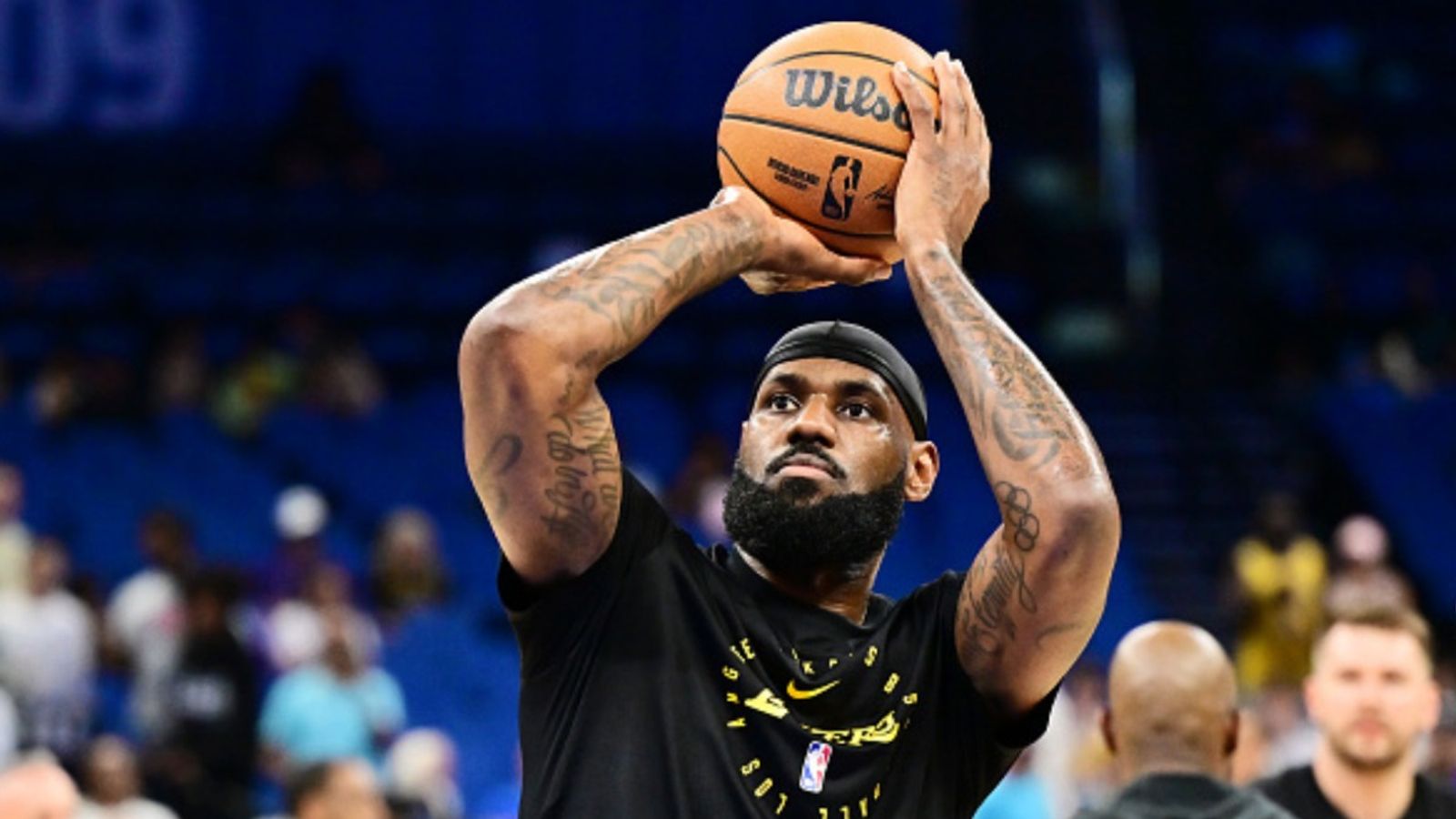 Luka Doncic shares heartwarming moment with LeBron James after MVP's clutch performance secures Lakers win Luka Doncic shares heartwarming moment with LeBron James after MVP's clutch performance secures Lakers win