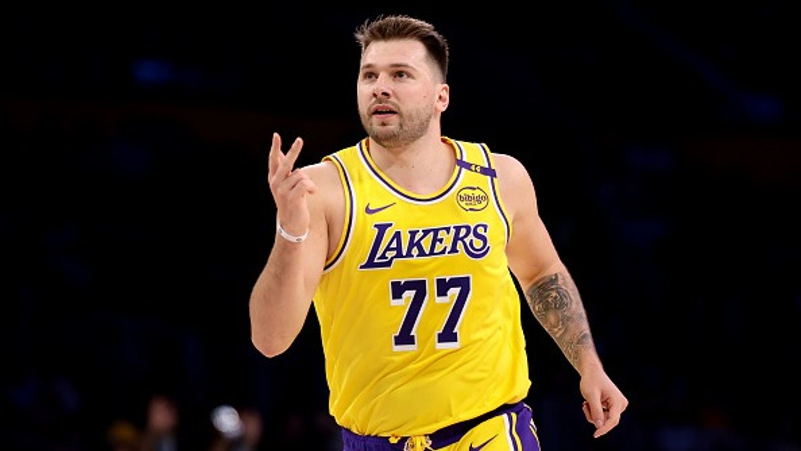 Luka Doncic Injury Report: Will the Lakers' Star Guard Play Tonight Against the Bulls? Luka Doncic in the frame.