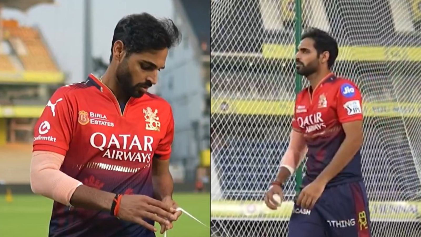 Will Bhuvneshwar Kumar feature against CSK? RCB provides big update on speedster's availability for IPL 2025 high voltage clash: WATCH Will Bhuvneshwar Kumar feature against CSK? RCB provides big update on speedster's availability for IPL 2025 high voltage clash: WATCH