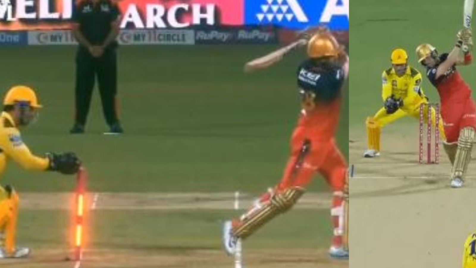 Watch: Dhoni’s jaw-dropping stumping sorcery sends Phil Salt packing in a blink during CSK vs RCB IPL 2025 clash, MSD's reaction goes viral Watch: Dhoni’s jaw-dropping stumping sorcery sends Phil Salt packing in a blink during CSK vs RCB IPL 2025 clash, MSD's reaction goes viral