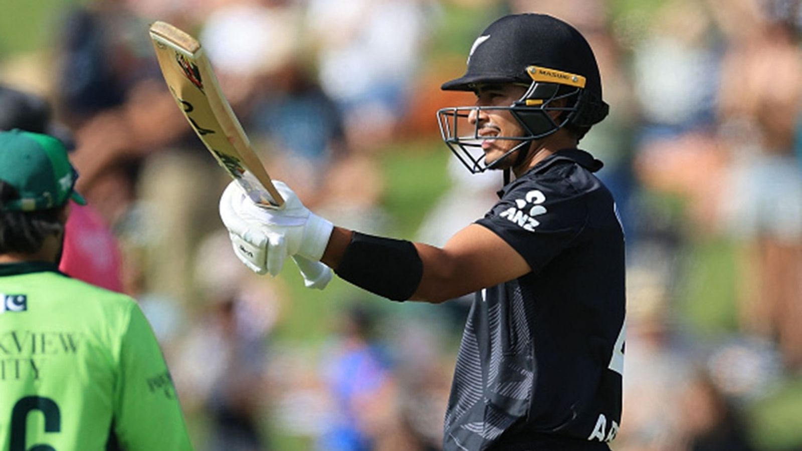 Lahore-born Muhammad Abbas breaks all-time ODI world record of Indian all-rounder on debut with 26-ball 52 vs Pakistan New Zealand's Muhammad Abbas celebrates 50 runs during the 1st ODI against Pakistan at McLean Park in Napier on March 29, 2025.