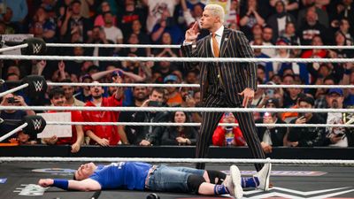 WWE Raw Results: John Cena and Cody Rhodes Engage in Heated Verbal Exchange, Gunther Brutalizes Jimmy Uso Leaving Him Bloodied Cody Rhodes and John Cena during WWE Raw