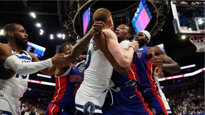 NBA Suspends Five Players Following Pistons-Timberwolves Massive Altercation Pistons vs Timberwolves fight