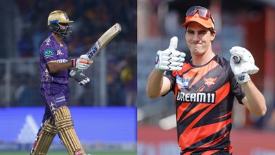 KKR vs SRH: Star player to make big debut for Hyderabad, Ajinkya Rahane announces interesting change in line-up - check playing XIs Ajinkya Rahane and Pat Cummins in frame