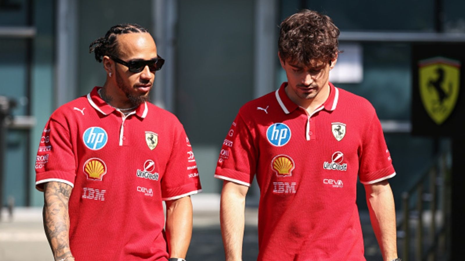 Charles Leclerc reveals the reason behind Ferrari's Double disqualification at Chinese Grand Prix says, 'Everybody is playing with the limit' Charles Leclerc and Lewis Hamilton in the frame