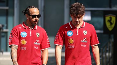 Charles Leclerc reveals the reason behind Ferrari's Double disqualification at Chinese Grand Prix says, 'Everybody is playing with the limit' Charles Leclerc and Lewis Hamilton in the frame