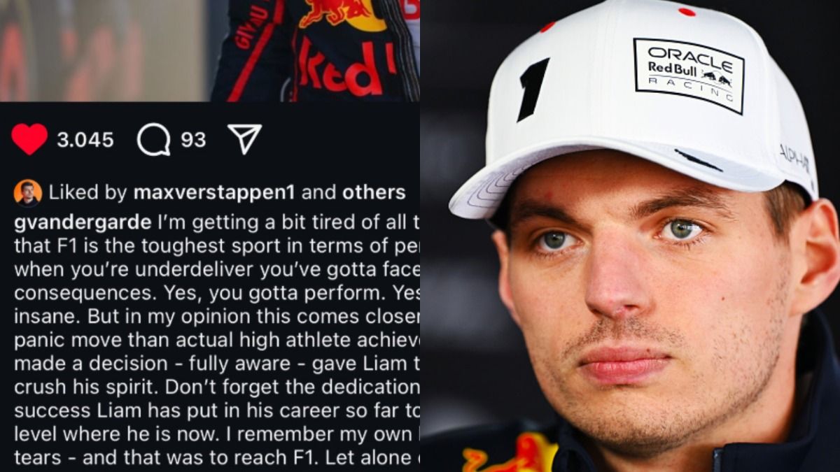 'Not a mistake' Max Verstappen responds to his liked Instagram post criticizing Liam Lawson-Yuki Tsunoda swap 'Not a mistake' Max Verstappen responds to his liked Instagram post criticizing Liam Lawson-Yuki Tsunoda swap
