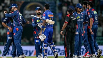 IPL 2025 updated points table: LSG make gain in standing with 12-run win over Mumbai Indians Mumbai Indians' captain Hardik Pandya shakes hands with his Lucknow Super Giants' skipper Rishabh Pant