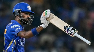 'MS Dhoni started this trend': Ex-KKR star slams Hardik Pandya after LSG vs MI IPL 2025 tie Mumbai Indians' captain Hardik Pandya throws his bat after playing a shot during the Indian Premier League (IPL) Twenty20 cricket match between Lucknow Super Giants and Mumbai Indians