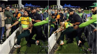 Khushdil Shah involved in physical altercation with spectators after PAK's series loss to NZ Khushdil Shah