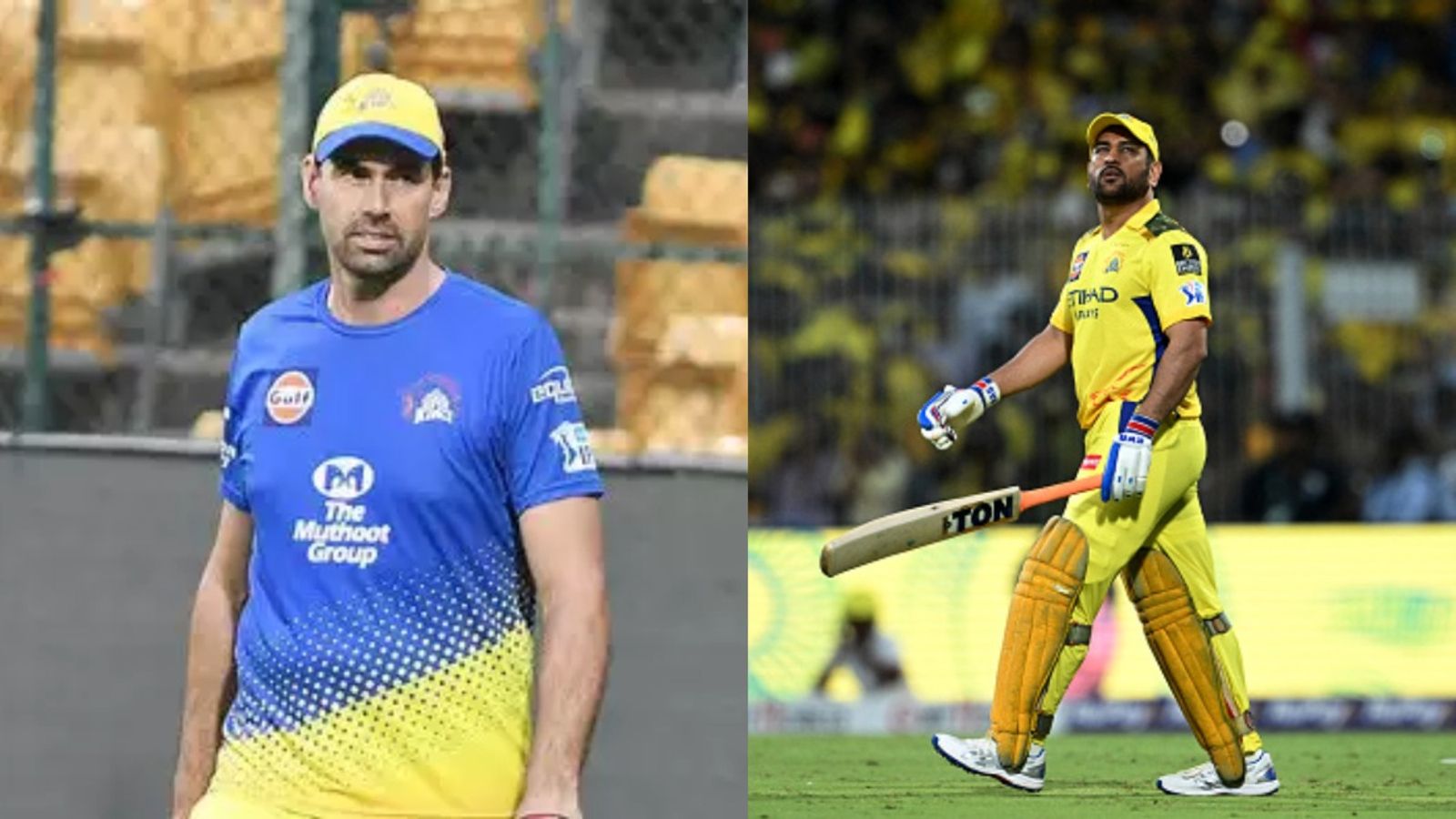 Stephen Fleming finally ends suspense on MS Dhoni's IPL retirement after CSK's 25-run defeat against DC CSK head coach Stephen Fleming (L) and former captain MS Dhoni in frame