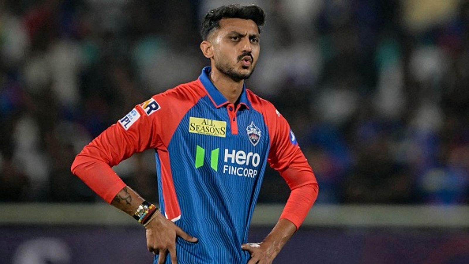 'Have an injured finger': Axar Patel makes big revealation after beating CSK in Chepauk Delhi Capitals' captain Axar Patel in frame