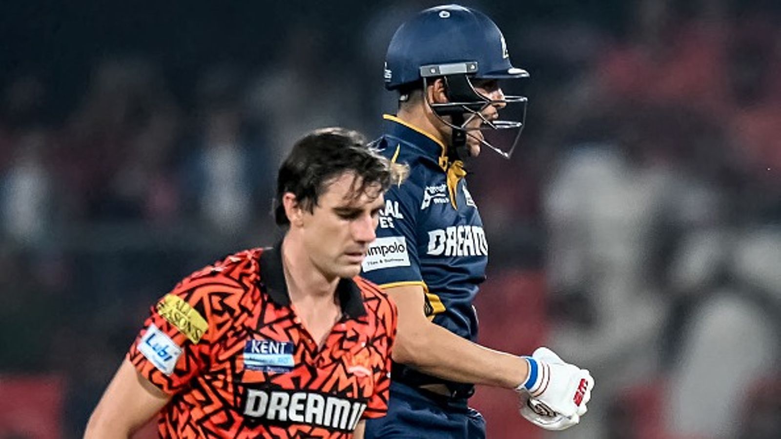 IPL 2025 updated points table: GT displace RCB to grab coveted spot, SRH slump to bottom place after 4th defeat in a row Gujarat Titans' captain Shubman Gill (R) and Sunrisers Hyderabad skipper Pat Cummins in frame