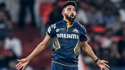 Mohammed Siraj reaches big milestone in SRH vs GT clash, joins Jasprit Bumrah and Mohammed Shami in elite IPL list Gujarat Titans' Mohammed Siraj in frame