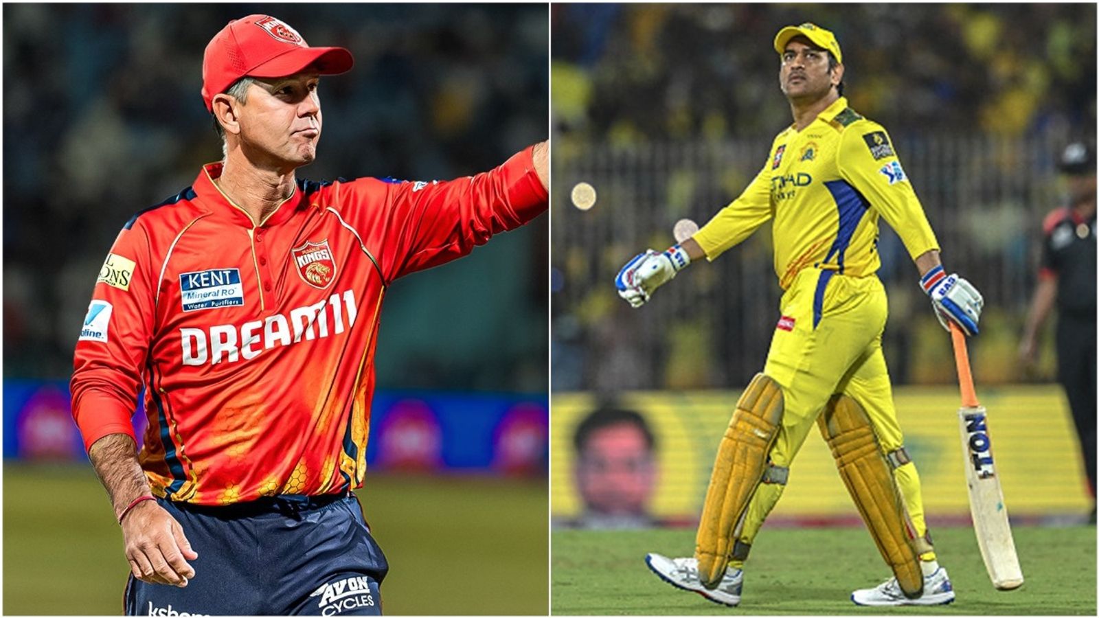 'If his batting output drops, he might start thinking about it': Ponting's verdict on MS Dhoni's IPL future Punjab Kings head coach Ricky Ponting: MS Dhoni walking out to bat in IPL 2025.
