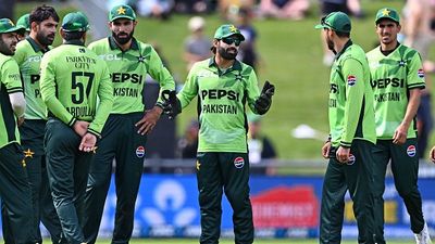 ICC punishes Mohammad Rizwan's Pakistan following humiliating ODI series whitewash against New Zealand Pakistan captain Mohammad Rizwan (centre) with his teammates in this frame