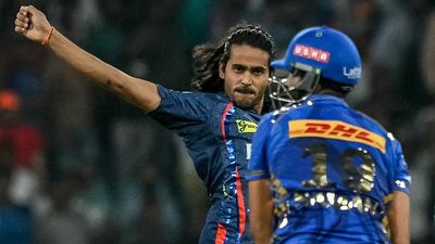 LSG star warns Digvesh Rathi to not repeat his contentious celebration vs KKR, says 'he is on the verge of suspension' Lucknow Super Giants' Digvesh Rathi in frame