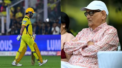 'Papa se dar bohot lagta tha': MS Dhoni opens up on his childhood fear and father's strict parenting MS Dhoni (L) and his father Pan Singh in this frame