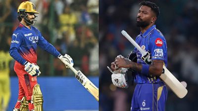 IPL 2025: MI opt to bowl first against RCB, Bumrah returns, suspense over Rohit ends; know playing XI of both teams RCB captain Rajat Patidar (L) and MI skipper Hardik Pandya in frame