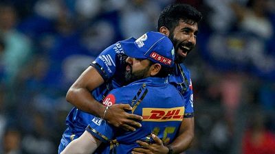 Hardik Pandya reacts to return of Jasprit Bumrah, Rohit Sharma for big MI vs RCB clash Mumbai Indians' Jasprit Bumrah and Rohit Sharma in frame