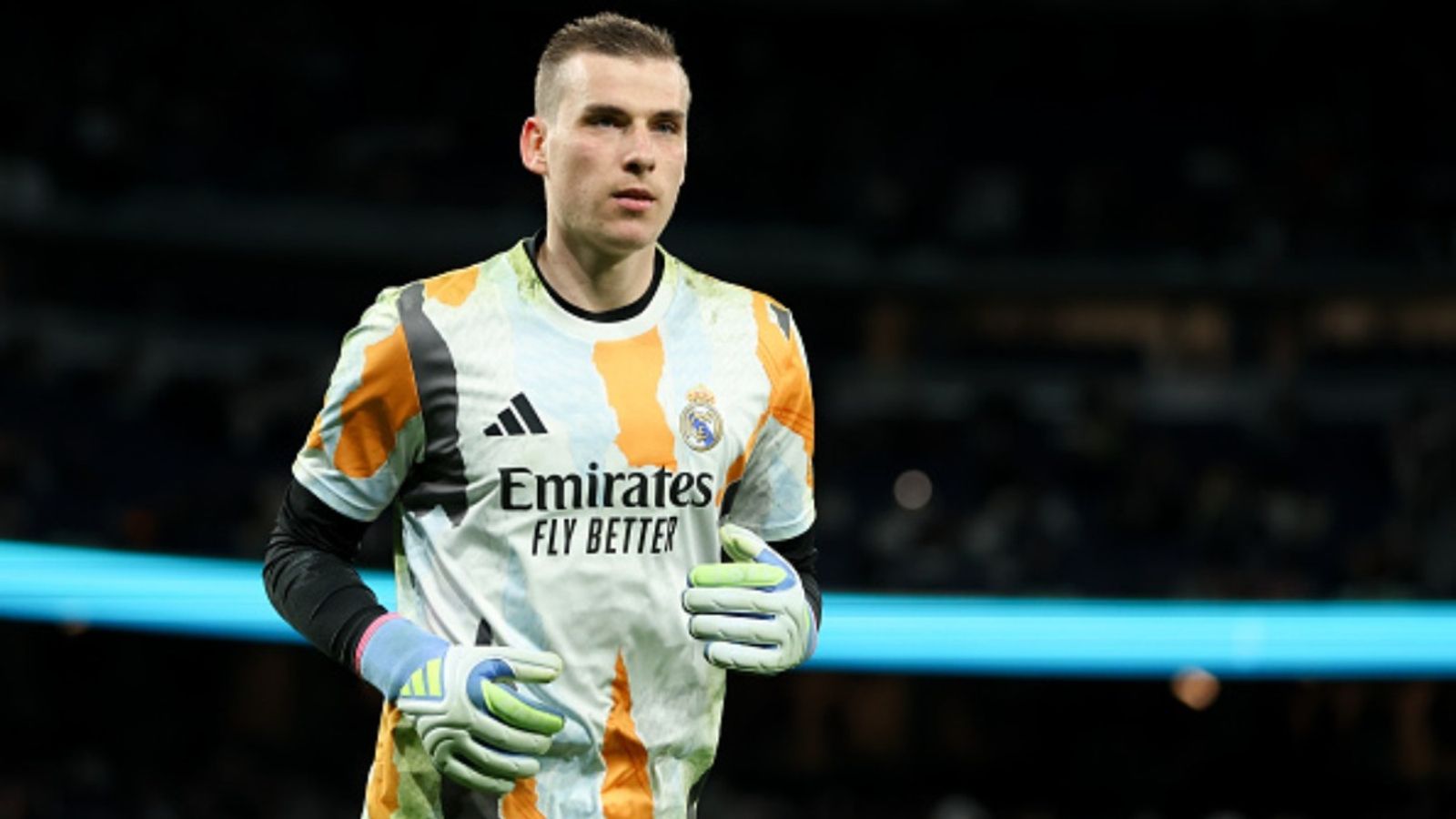 Andriy Lunin Injury Update: Will the Real Madrid star appear in the quarter final against Arsenal? Andriy Lunin in the frame (via Getty)
