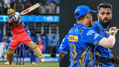 IPL 2025: Kohli-Patidar's pyrotechnics help RCB break 10-yr-long winless jinx vs MI at Wankhede with 12-run win Virat Kohli and Hardik Pandya in frame