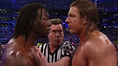 'I don’t just speak, I go out there and prove F*** ’: AEW Wrestler slams WWE Hall of Famer After Dynasty Main Event Loss Triple H and Booker T in the frame