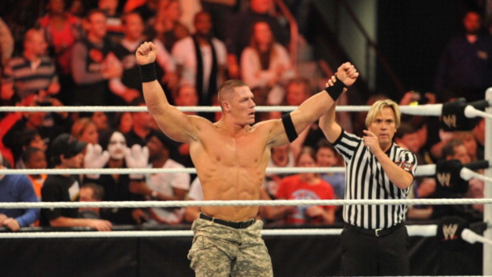 'I never got a chance to get my hand around Cena’s throat' : WWE Hall of Famer Challenges John Cena ahead of WrestleMania 41 John Cena in the frame
