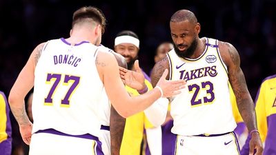 NBA Trade Rumor: Lakers Eye 7-Foot-2 Celtics Standout to Build Unstoppable Trio with Luka Doncic and LeBron James Luka Doncic #77 and LeBron James #23 of the Los Angeles Lakers