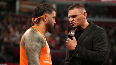 Gunther addresses WrestleMania 41 pressure against Jey Uso without mincing words says, 'not on my level' GUNTHER AND Jey USO in the frame