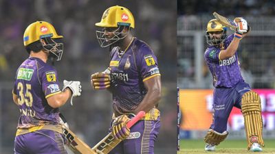 'Can't play Russell at No.7 and Rinku at No. 8': Ajinkya Rahane's tactics questioned after KKR's defeat vs LSG KKR's Rinku Singh (L), Andre Russell (C) and Ajinkya Rahane in frame