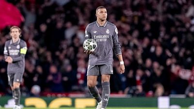 Kylian Mbappe Posts 7-Word-Message of Resilience Following Real Madrid's Humbling Defeat to Arsenal in UCL Quarterfinal Kylian Mbappe of Real Madrid