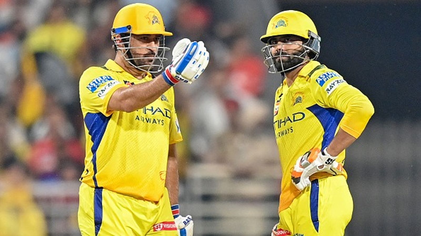'Intent just wasn't there': Robin Uthappa questions CSK's middle order after humiliating defeat against PBKS Mahendra Singh Dhoni (L) and Ravindra Jadeja gesture during the Indian Premier League (IPL) Twenty20 cricket match between Punjab Kings and Chennai Super Kings