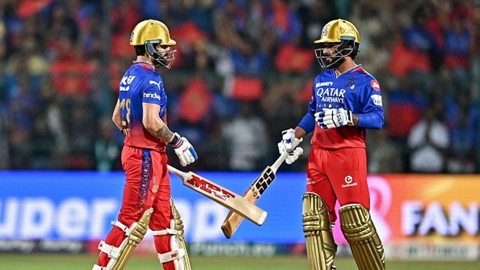 'We have upper hand because': RCB star reveals Rajat Patidar-led side's plan ahead of IPL 2025 encounter against DC Royal Challengers Bengaluru's Virat Kohli (L) and Rajat Patidar celebrate after a boundary during the Indian Premier League (IPL) Twenty20 cricket match