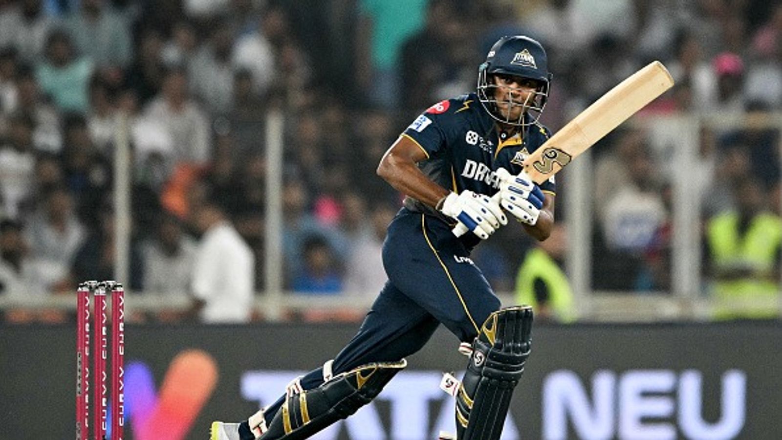 'Lambi race ka ghoda hai': Ex-RCB star lauds GT star Sai Sudharsan for his brilliant 82 off 53 knock against RR Sai Sudharsan watches the ball after playing a shot during the Indian Premier League (IPL) Twenty20 cricket match between Gujarat Titans and Rajasthan Royals