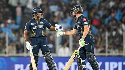 'If we lose wickets early...': Sai Sudharsan reveals GT's plan after registering a dominating win against RR Sai Sudharsan (L) and Jos Buttler bump their fists during the Indian Premier League (IPL) Twenty20 cricket match between Gujarat Titans and Rajasthan Royals