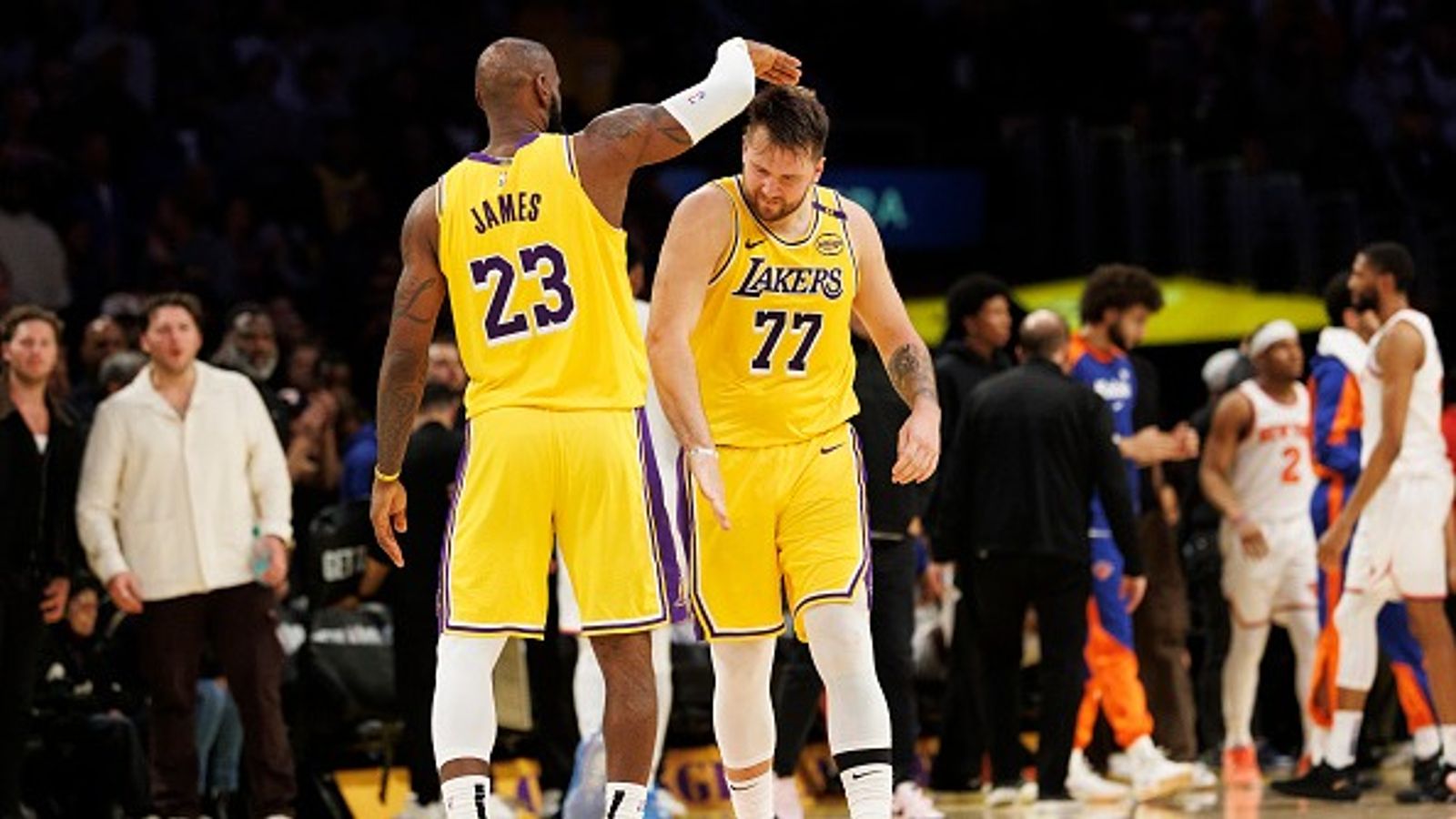 'You can call that an..': LeBron James Leaves Strong Comment on Luka Doncic's Ruthless 45-Point Game Against Former Franchise Mavericks Luka Doncic and LeBron James